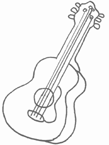 Coloriage Musique 91