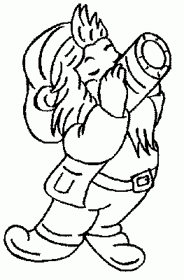 Coloriage 10 Nains de jardin