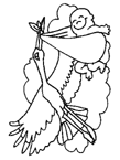 Coloriage Naissance 32