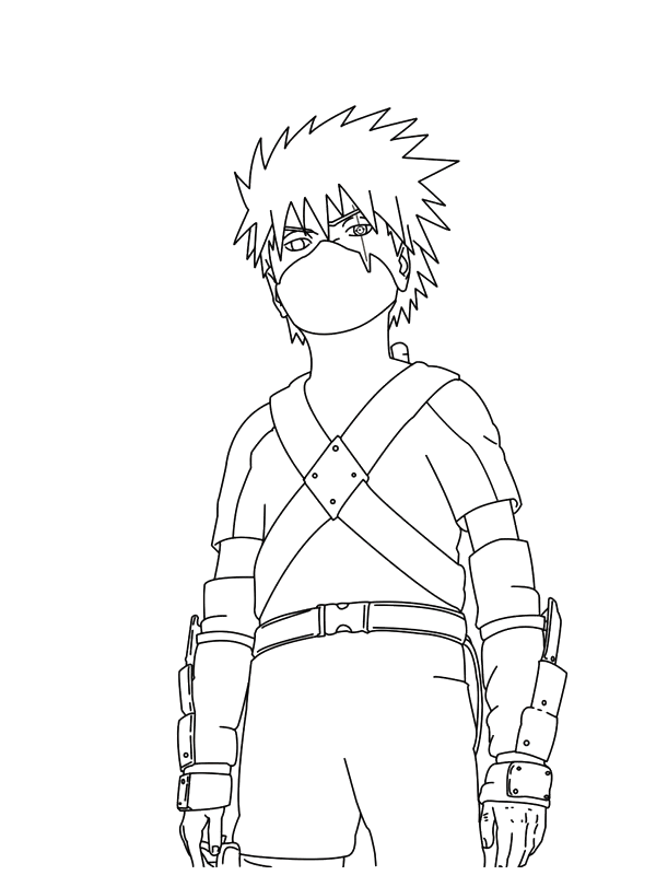 Coloriage 11 Naruto