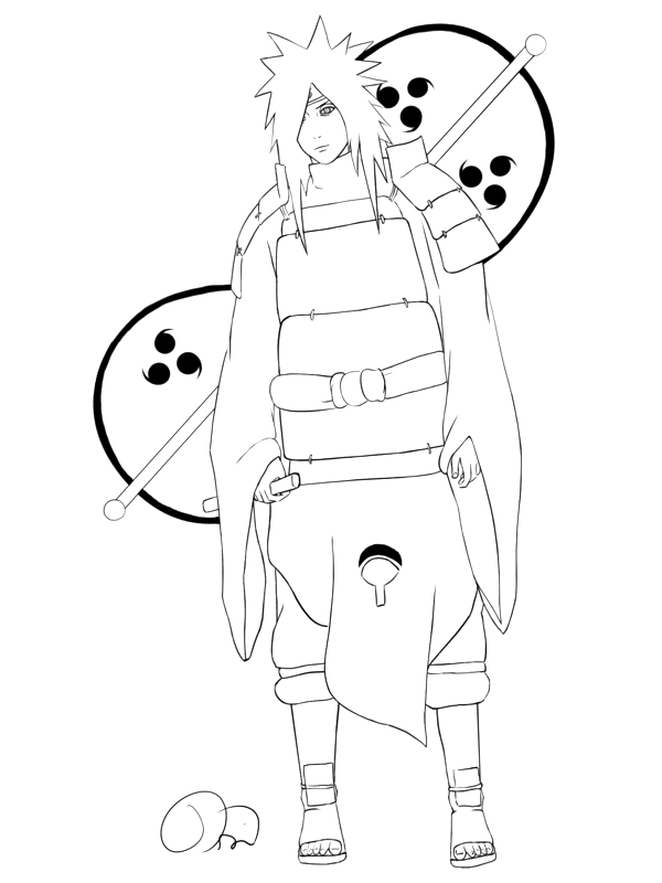 Coloriage 13 Naruto
