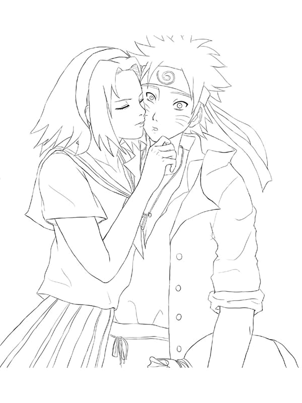 Coloriage 15 Naruto