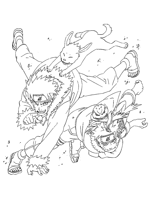 Coloriage 20 Naruto