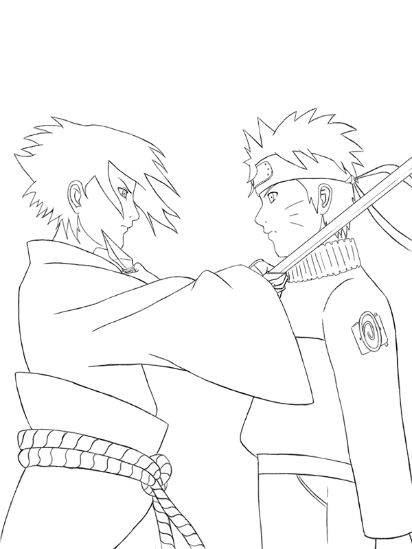 Coloriage 21 Naruto