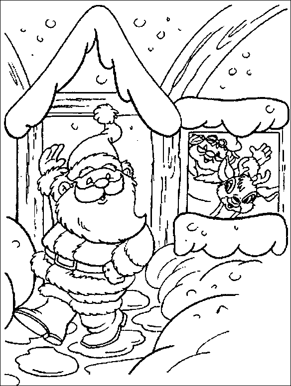 Coloriage 12 Noel