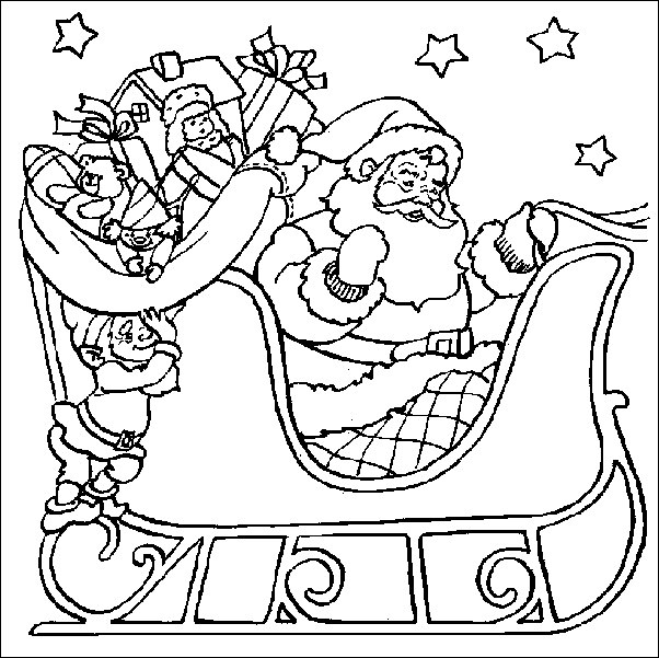 Coloriage 15 Noel