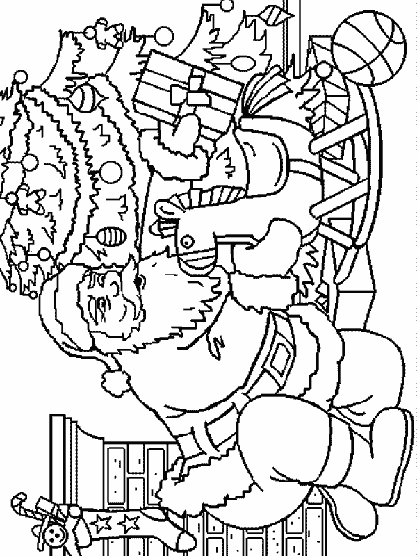 Coloriage 24 Noel