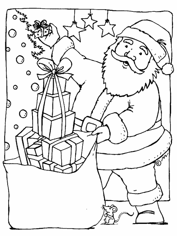 Coloriage 27 Noel