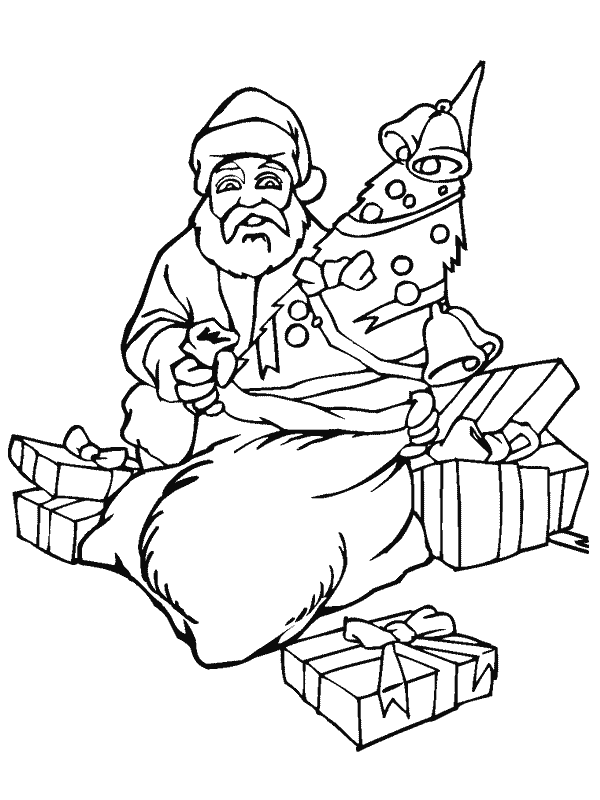 Coloriage 28 Noel