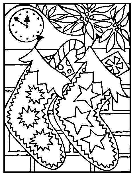 Coloriage 6 Noel