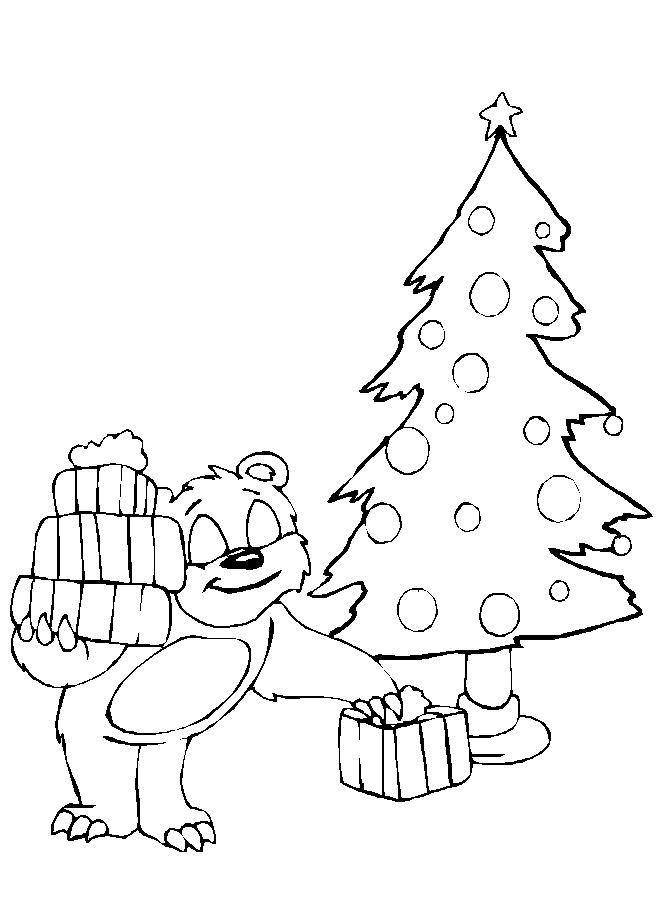 Coloriage 67 Noel