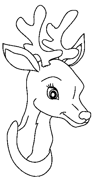 Coloriage 16 Noel animaux