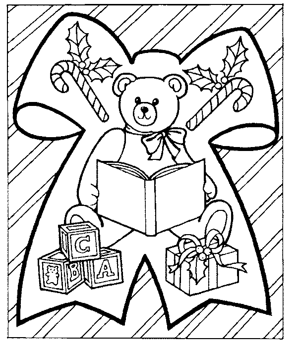 Coloriage 37 Noel animaux