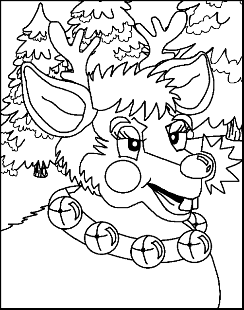 Coloriage 40 Noel animaux