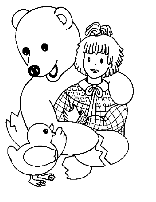 Coloriage 3 Nounours