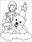 Coloriage Nounours 1