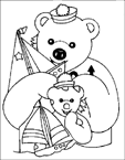 Coloriage Nounours 5