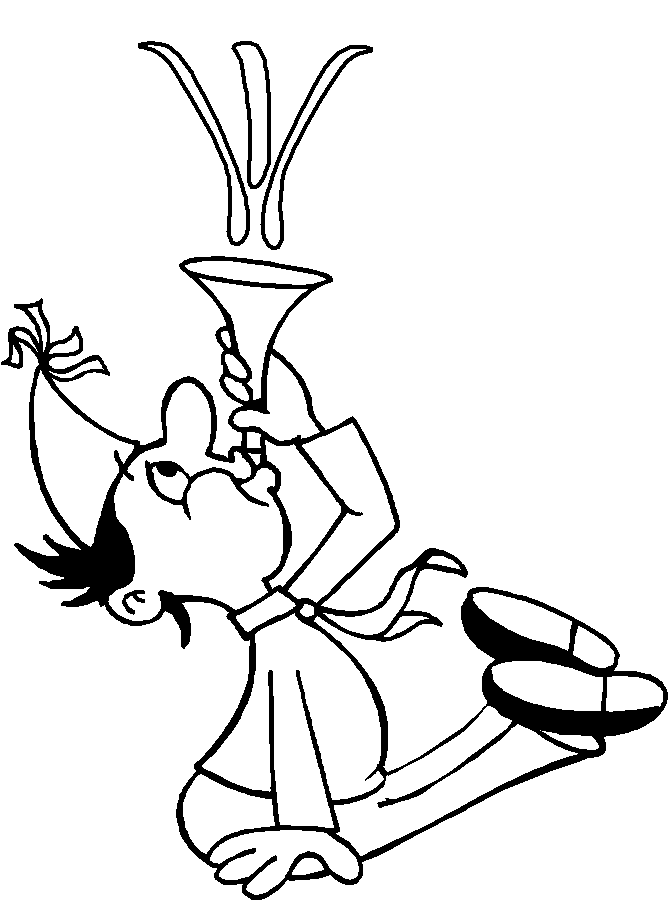 Coloriage 40 Nouvel an