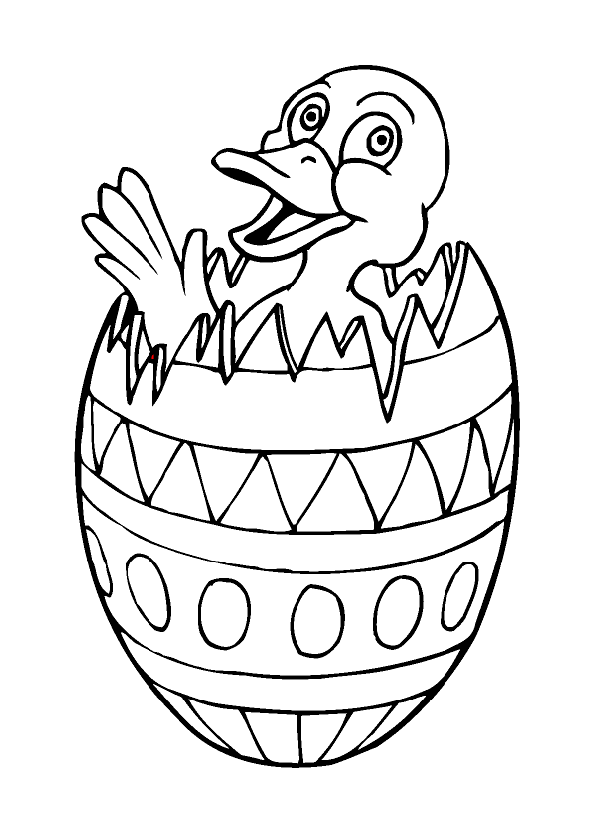 Coloriage 23 Oeufs de paques