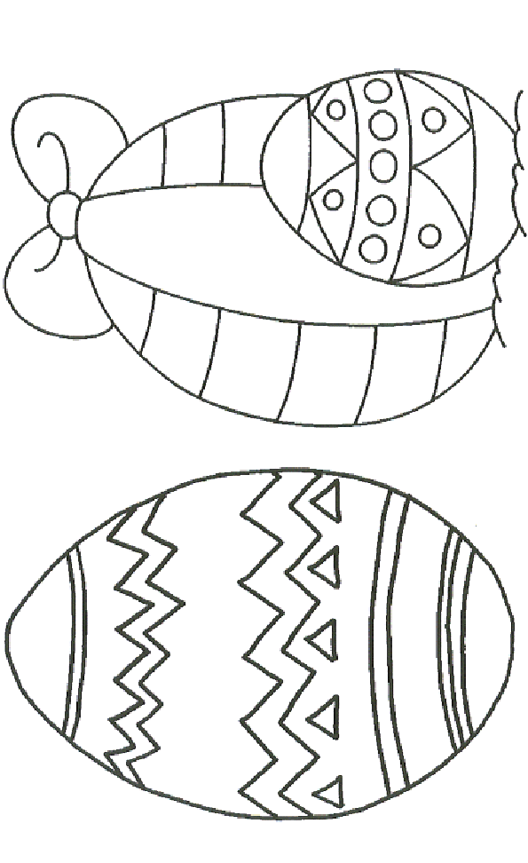 Coloriage 29 Oeufs de paques