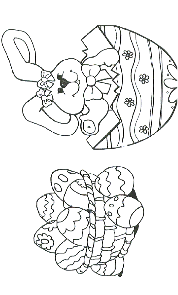 Coloriage 31 Oeufs de paques