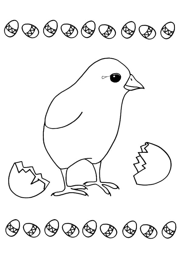 Coloriage 36 Oeufs de paques