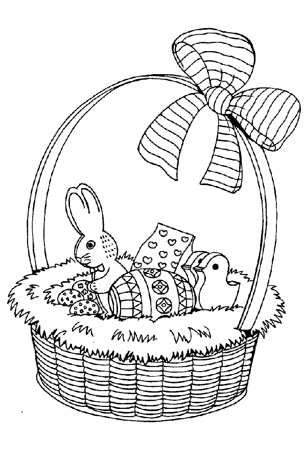 Coloriage 48 Oeufs de paques