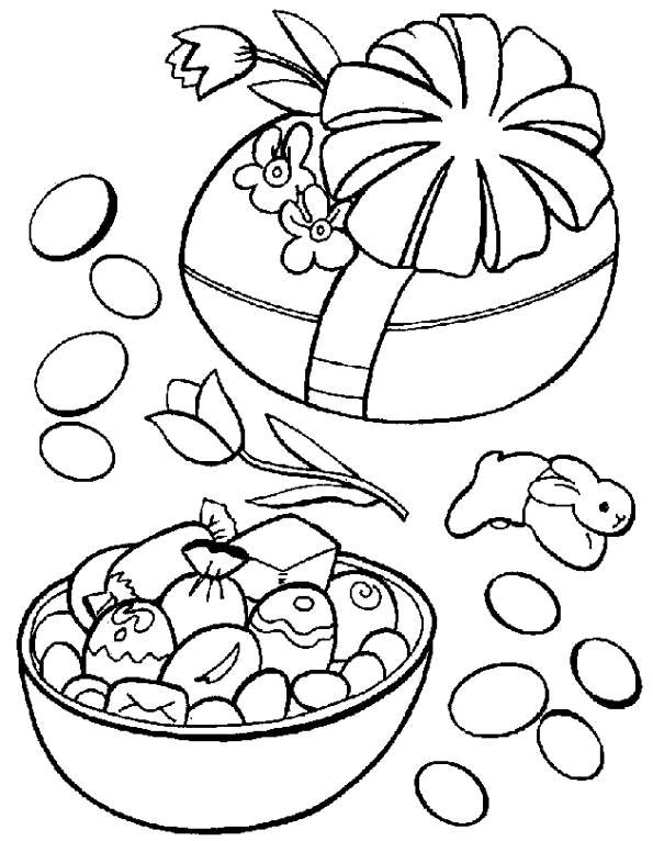 Coloriage 54 Oeufs de paques