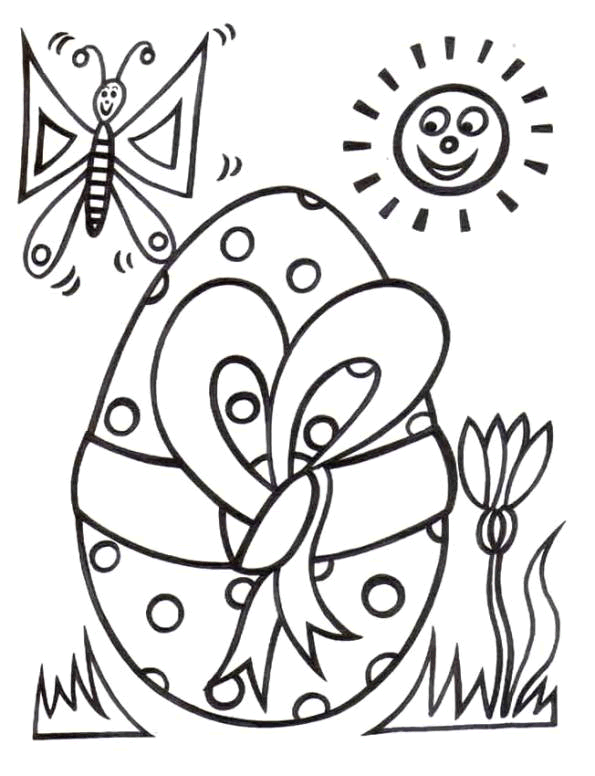 Coloriage 58 Oeufs de paques