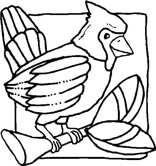 Coloriage 1 Oiseaux