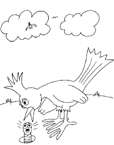 Coloriage Oiseaux 23