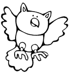 Coloriage Oiseaux 24