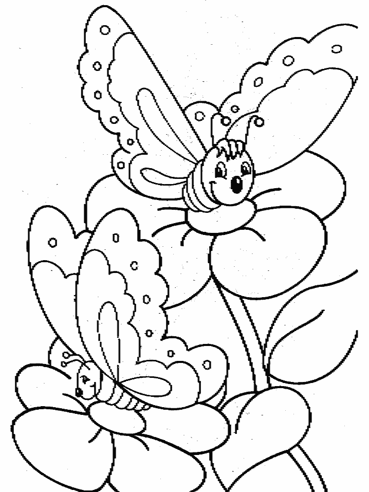 Coloriage 142 Papillons