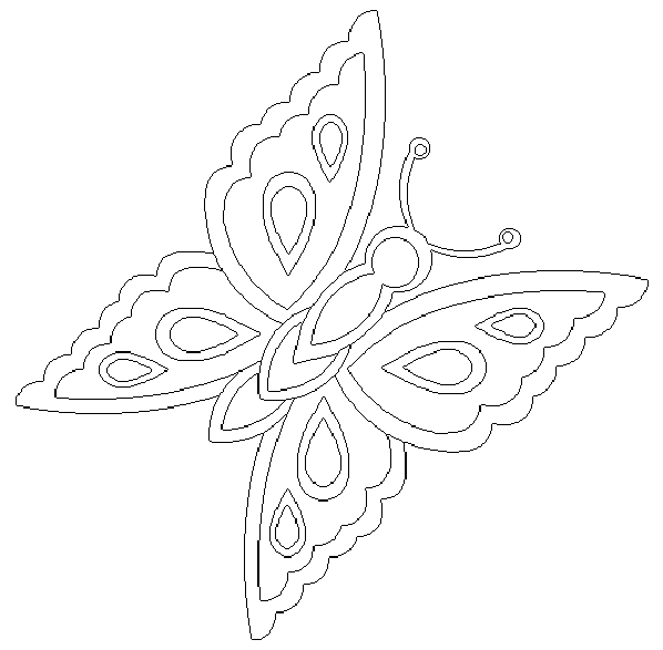 Coloriage 60 Papillons