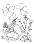 Coloriage Papillons 124