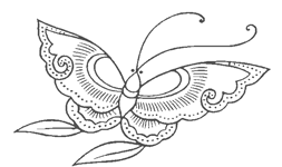 Coloriage Papillons 17