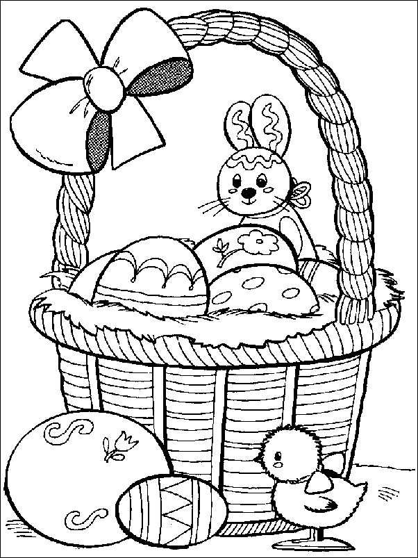 Coloriage 36 Paques