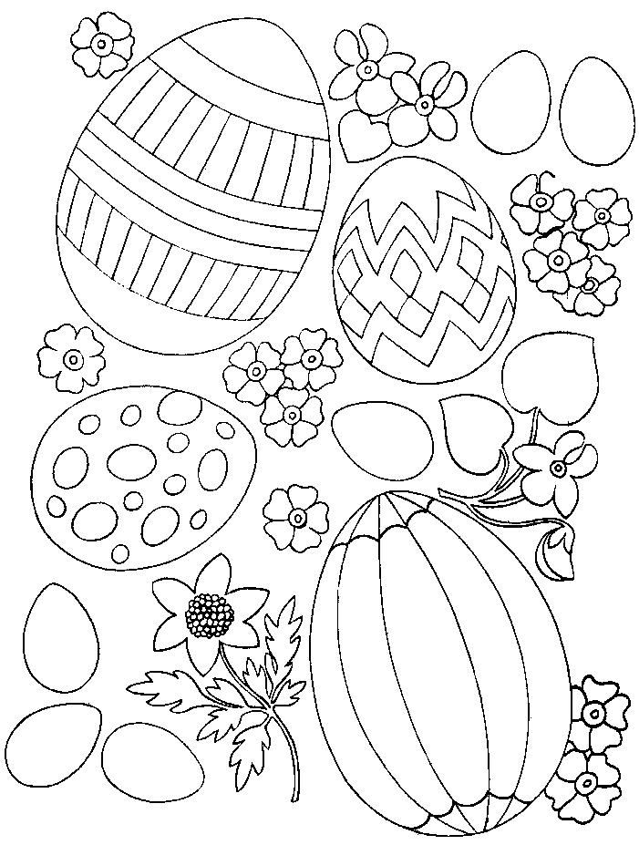 Coloriage 91 Paques