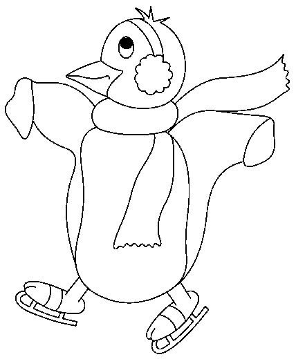 Coloriage 14 Penguins