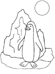 Coloriage Penguins 23