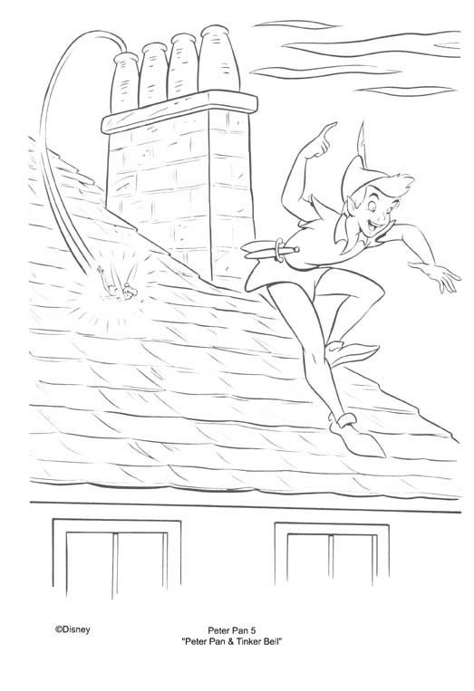 Coloriage 1 Peter pan