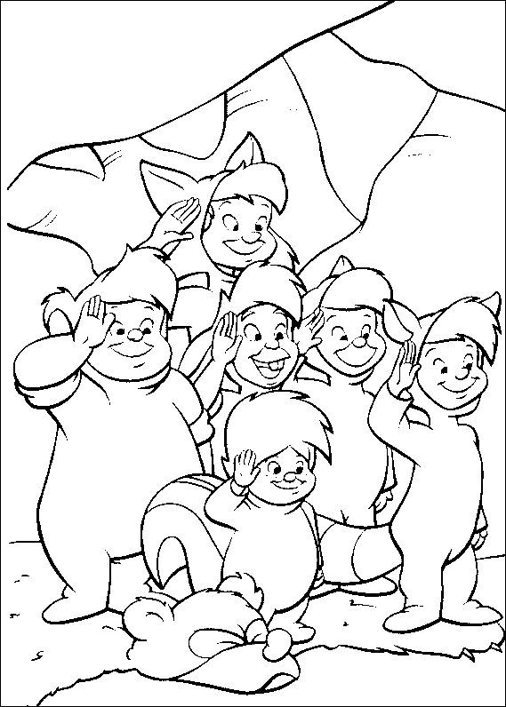 Coloriage 13 Peter pan