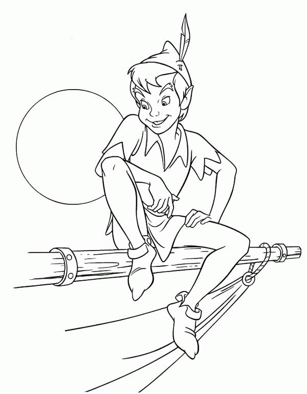 Coloriage 16 Peter pan