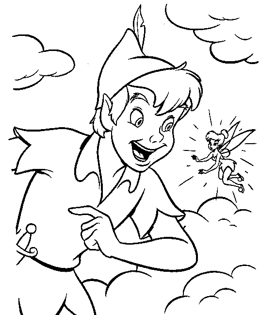 Coloriage 20 Peter pan