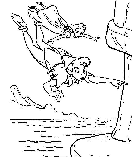 Coloriage 24 Peter pan