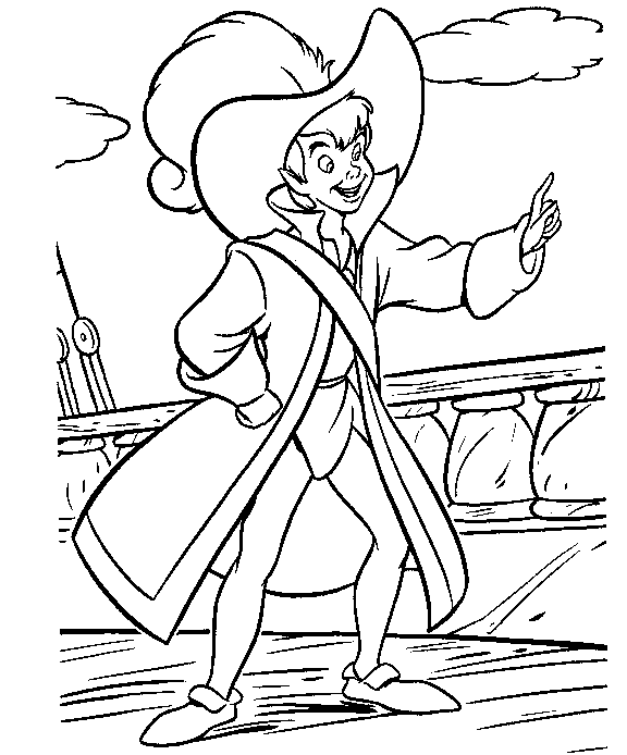 Coloriage 25 Peter pan