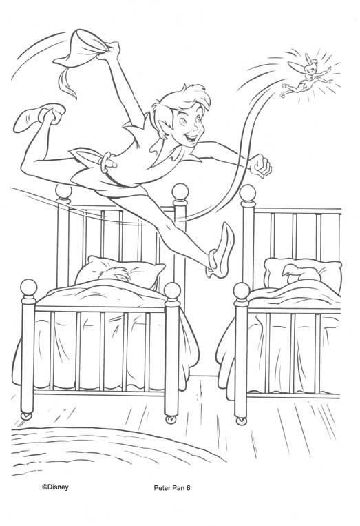 Coloriage 3 Peter pan