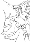 Coloriage Peter pan 10