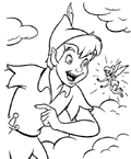 Coloriage Peter pan 20