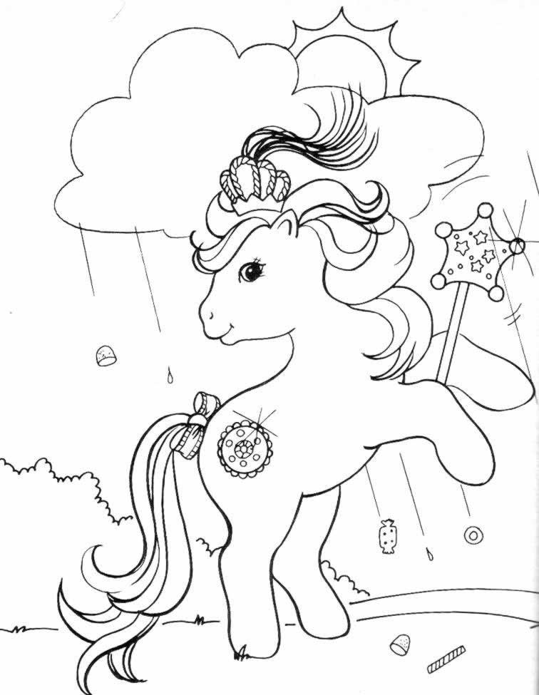 Coloriage 23 Petit poney